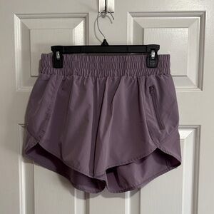 Women's Purple Athletic Shorts